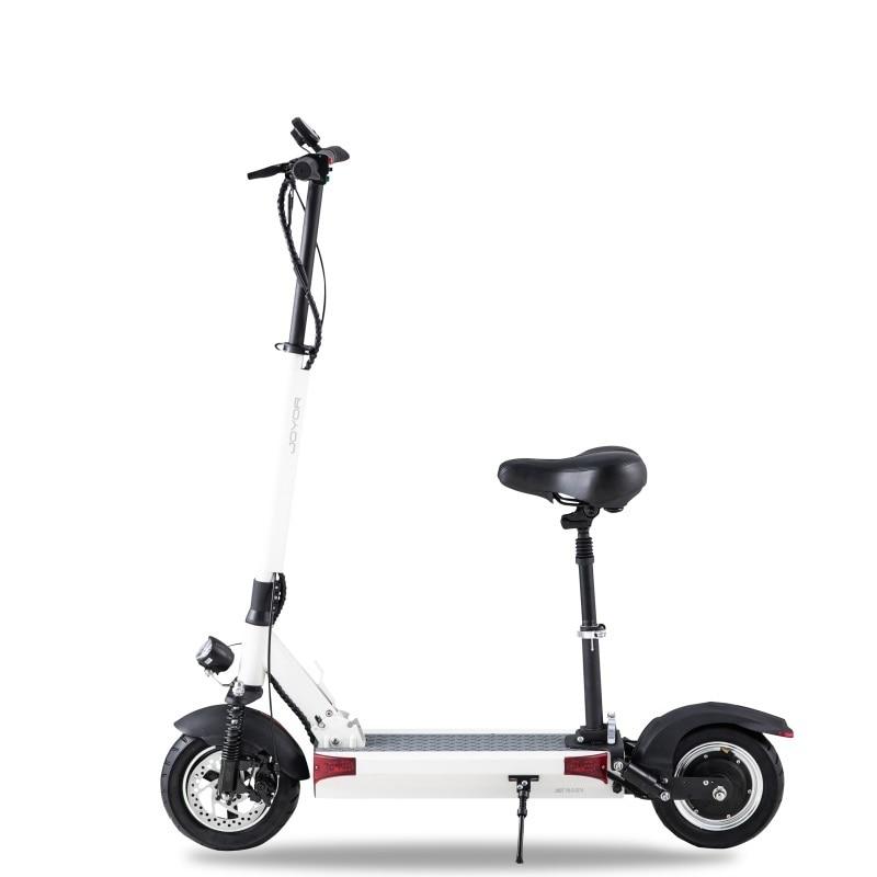 LR9 43.5 Miles Long-Range Electric Scooter - White