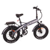 K2 24.9 Miles Foldable Long-Range Electric Bike - Black