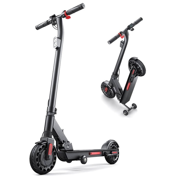 ER500M 36.9 Miles Electric Scooter with Auxiliary Towing Wheels