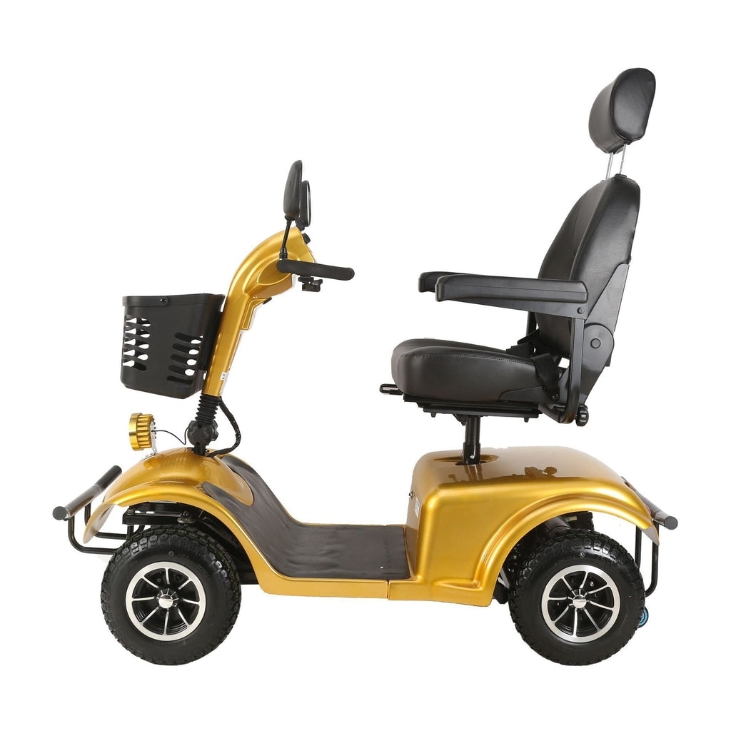 M12 500W 31 Miles Mobility Scooter - Golden