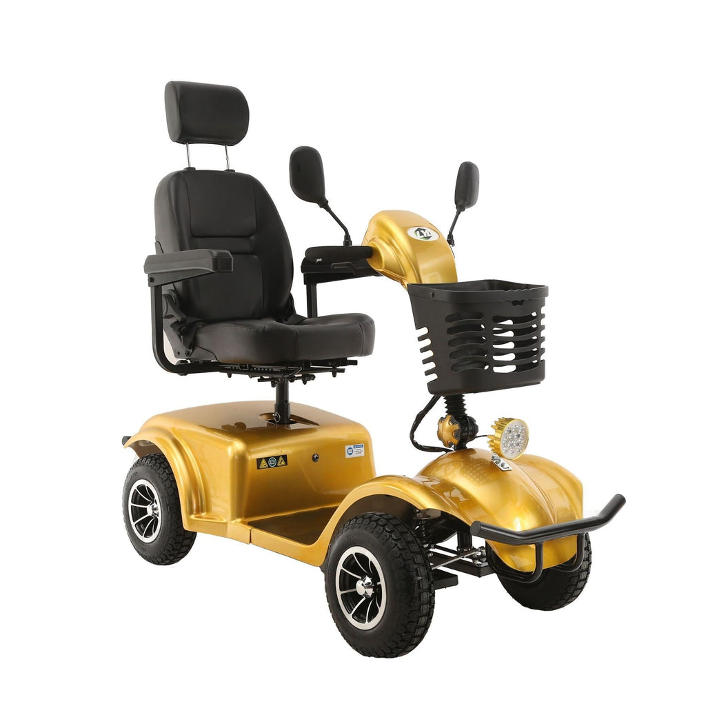 M12 500W 31 Miles Mobility Scooter - Golden