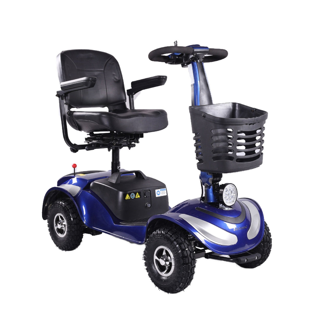 M16 400W 31 Miles Mobility Scooter - Blue